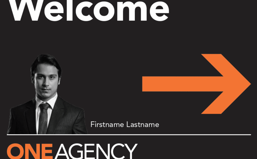 Welcome A-frame